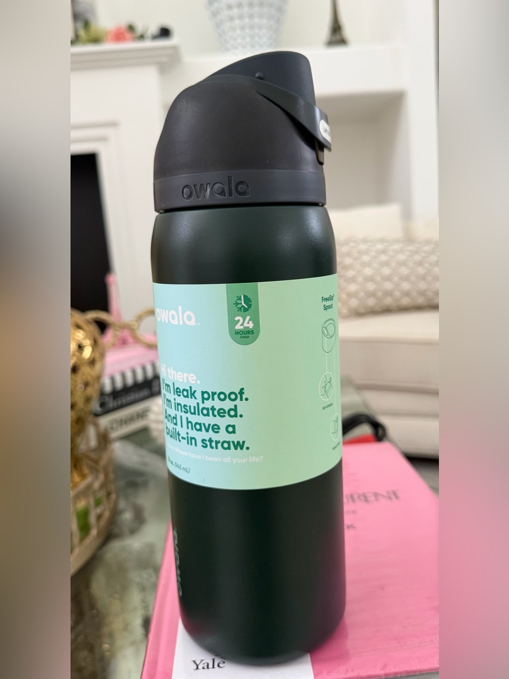 Owala FreeSip Stainless Steel Water Bottle 32 oz